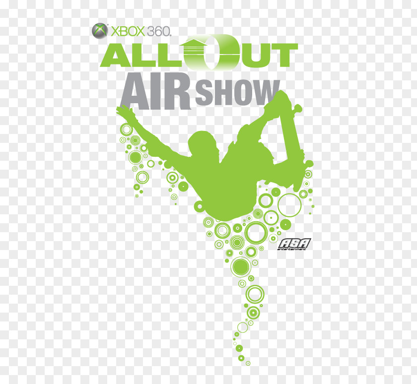 Air Show Logo Brand Leaf Line Font PNG