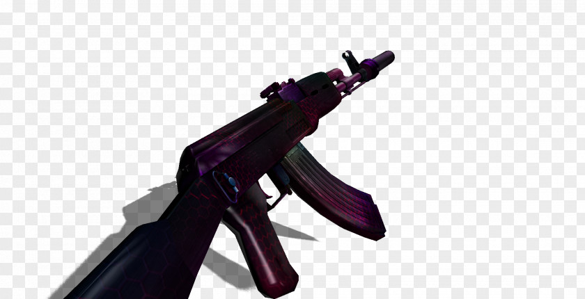 Ak 47 Weapon Firearm Purple Violet PNG