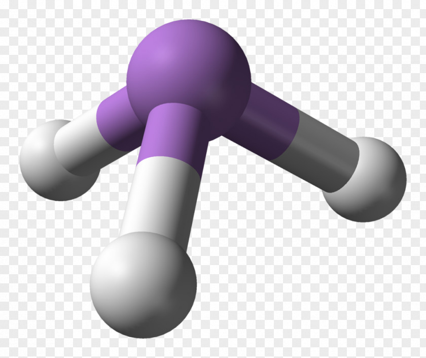 Arsine Gas Chemical Compound Molecule Arsenic PNG