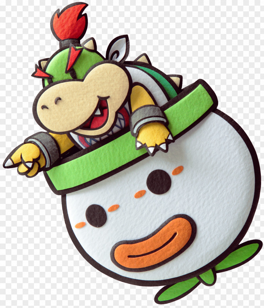 Bowser Paper Mario: Sticker Star Luigi PNG