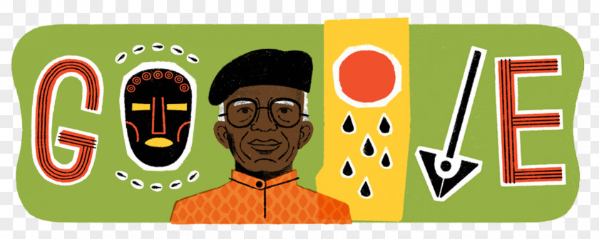 Google Things Fall Apart African Literature Doodle Writer Author PNG