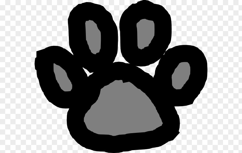 Paws Cliparts Cartoon Tiger Dog Black Panther Paw Clip Art PNG