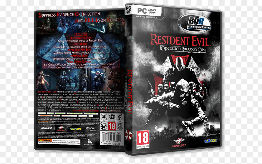 Playstation Resident Evil: Operation Raccoon City Xbox 360 PlayStation Alan Wake PNG