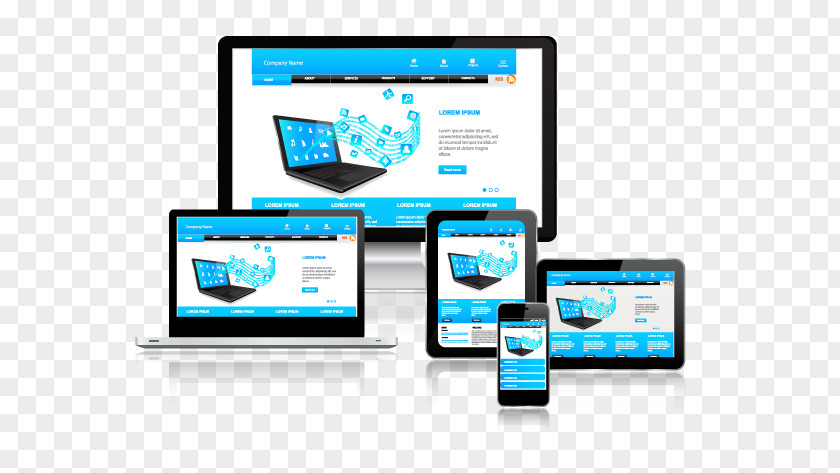 Web Design Responsive Development Mobile PNG