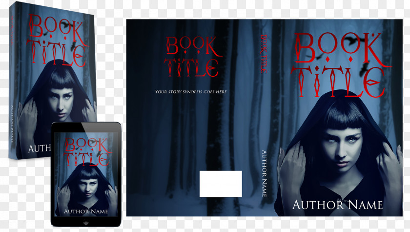 Book Cover Design Horror PNG