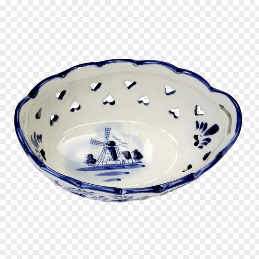 Design Cobalt Blue And White Pottery Bowl Tableware PNG