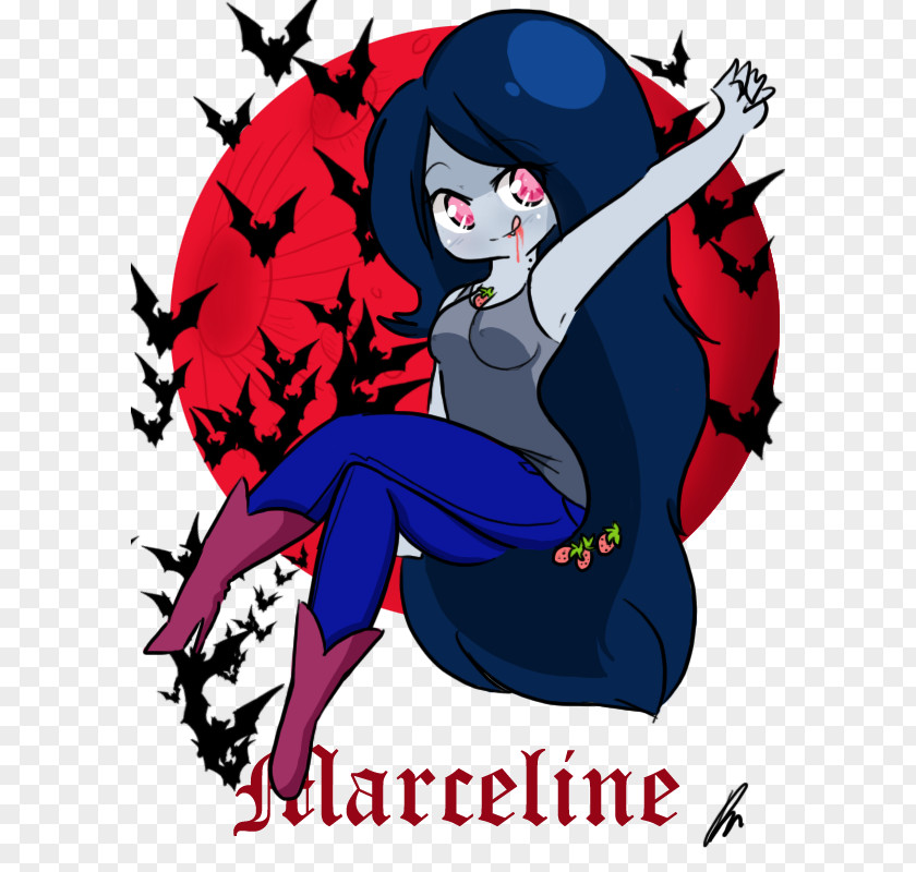 Lavirian Marceline The Vampire Queen Artist Adventure Time 'It Came From Nightosphere' PNG
