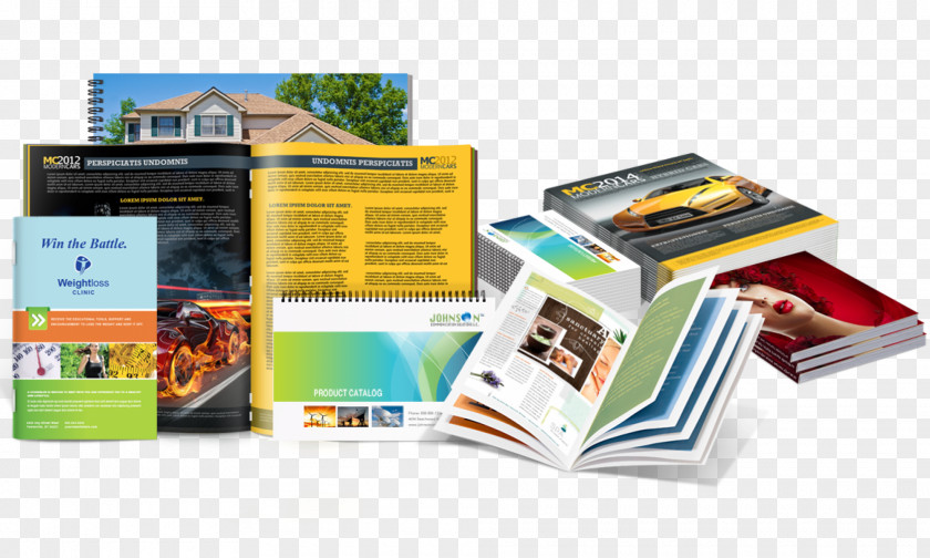 Marketing Booklet Color Printing Flyer Brochure PNG