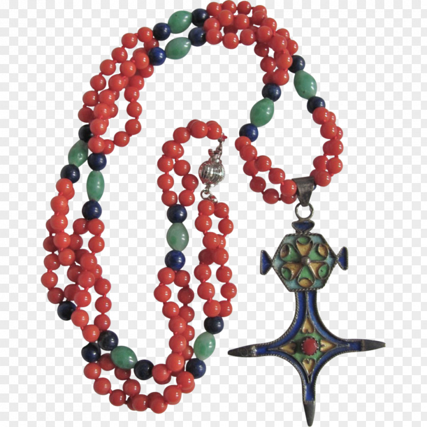 Necklace Turquoise Bead Religion PNG