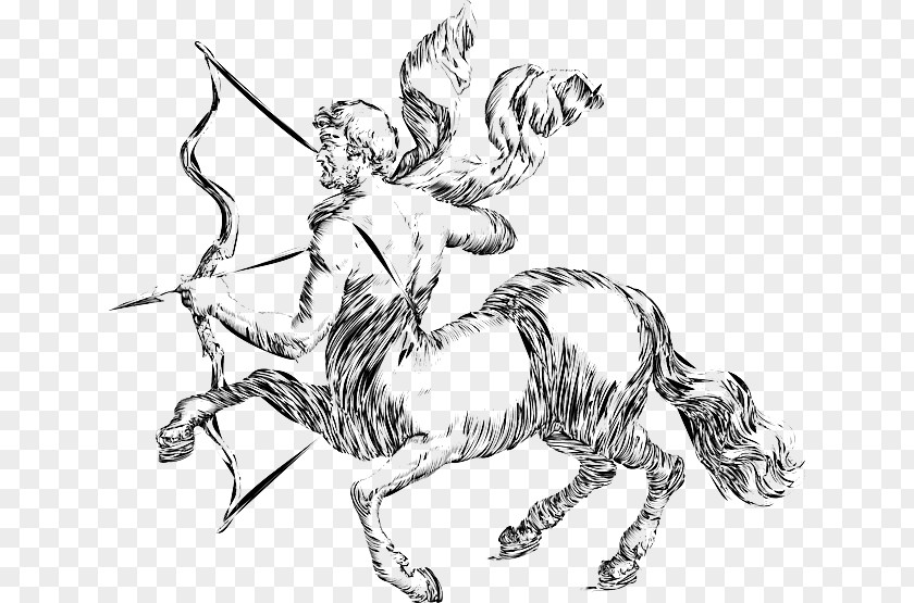 Sagittarius Astrological Sign Centaur Zodiac PNG