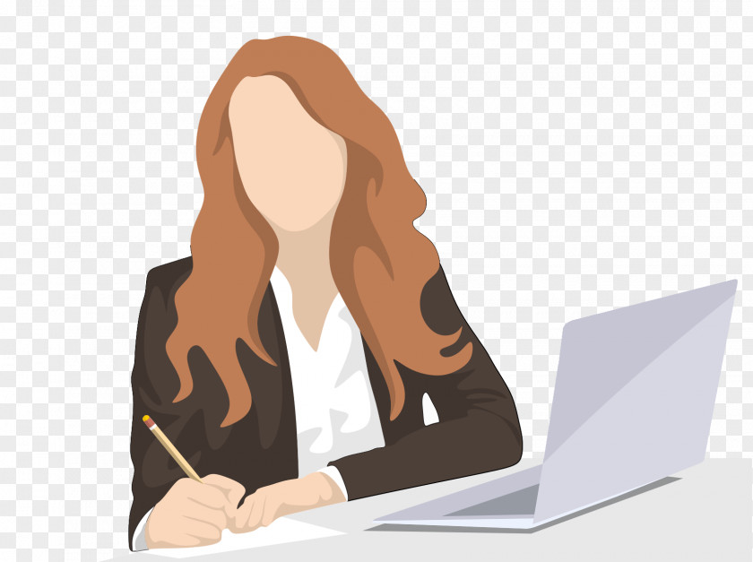 Women's Work Woman Women In The Workforce Business Career Illustration PNG