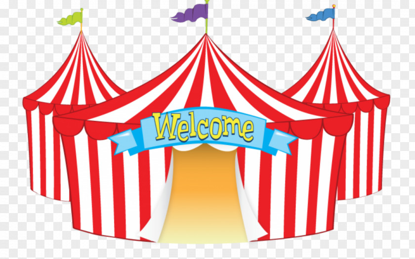 Circus Fair Tent Art Clip PNG