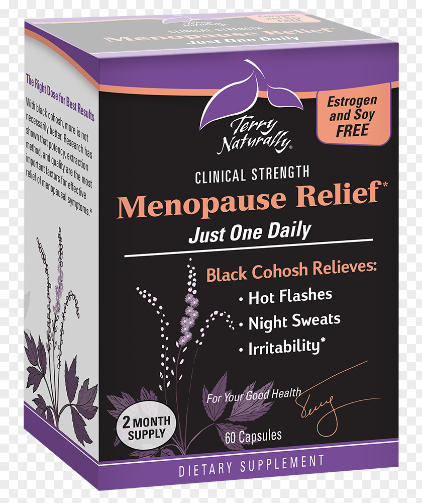 Health Dietary Supplement Menopause Hot Flash Actaea Racemosa Vitamin PNG