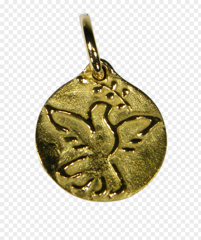 Medal Locket Bronze Silver PNG