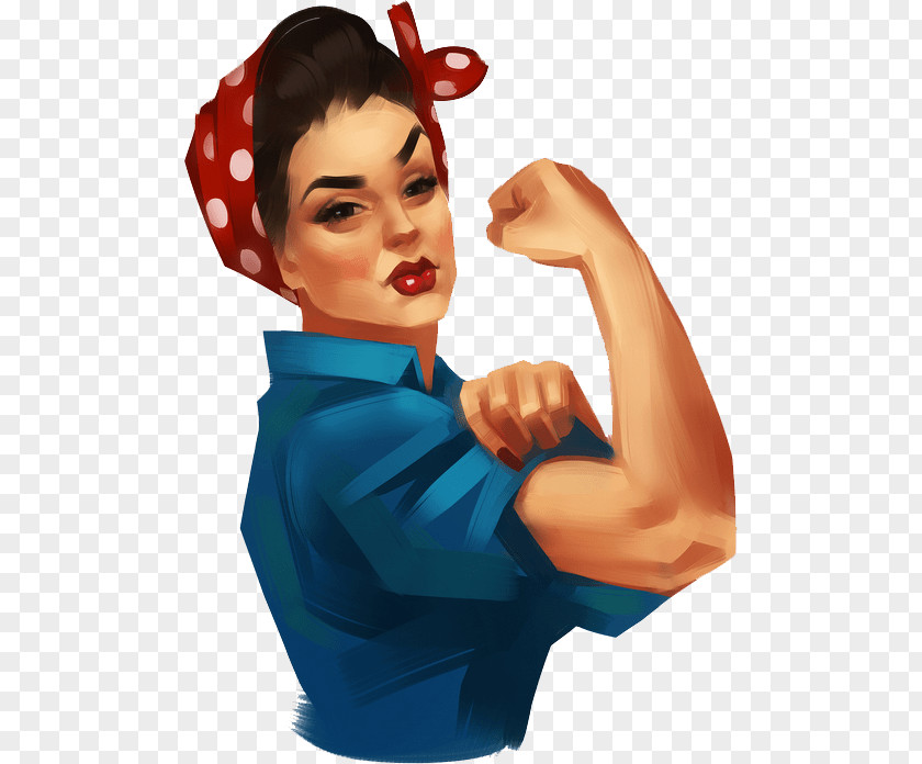 Oprah Winfrey We Can Do It! Woman Female Girl Power PNG power, powerful woman, woman flexing her biceps illustration clipart PNG