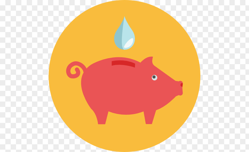 Piggy Bank Saving Money PNG