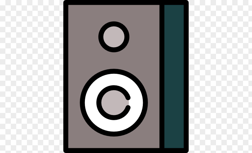 Sound Box Circle Font PNG