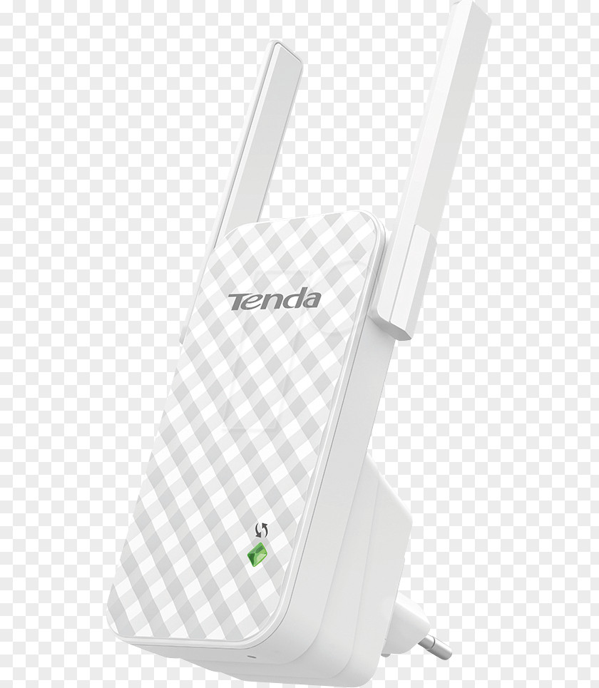 Wireless Repeater Wi-Fi Tenda A9 N300 Universal Range Extender Computer Network PNG