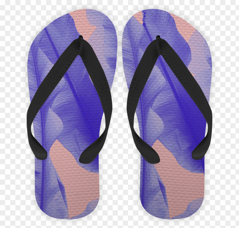 Flip-flops Cobalt Blue Shoe PNG