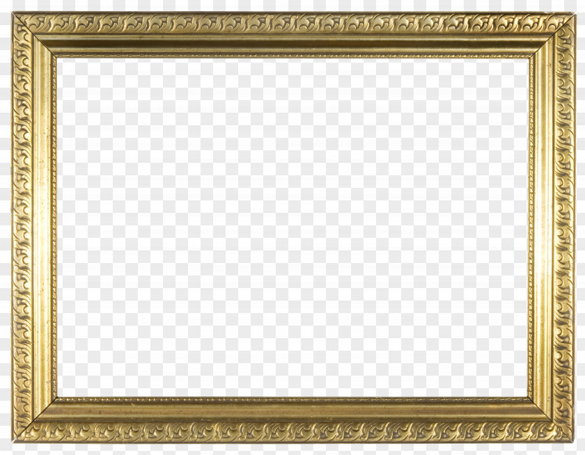 Gold Picture Frames Image Stock Photography PNG