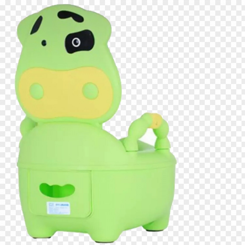 Green Toilet Child Infant Training PNG