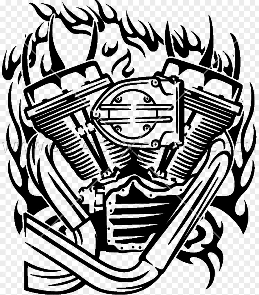 Motorcycle Engine Fire Bike Bicycle PNG