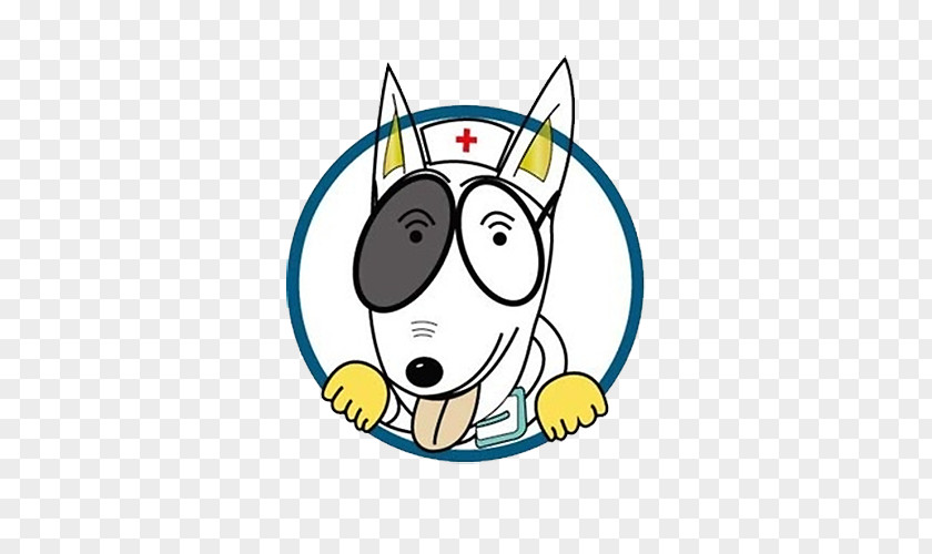Pet Dog Doctor Round Mark Clip Art PNG