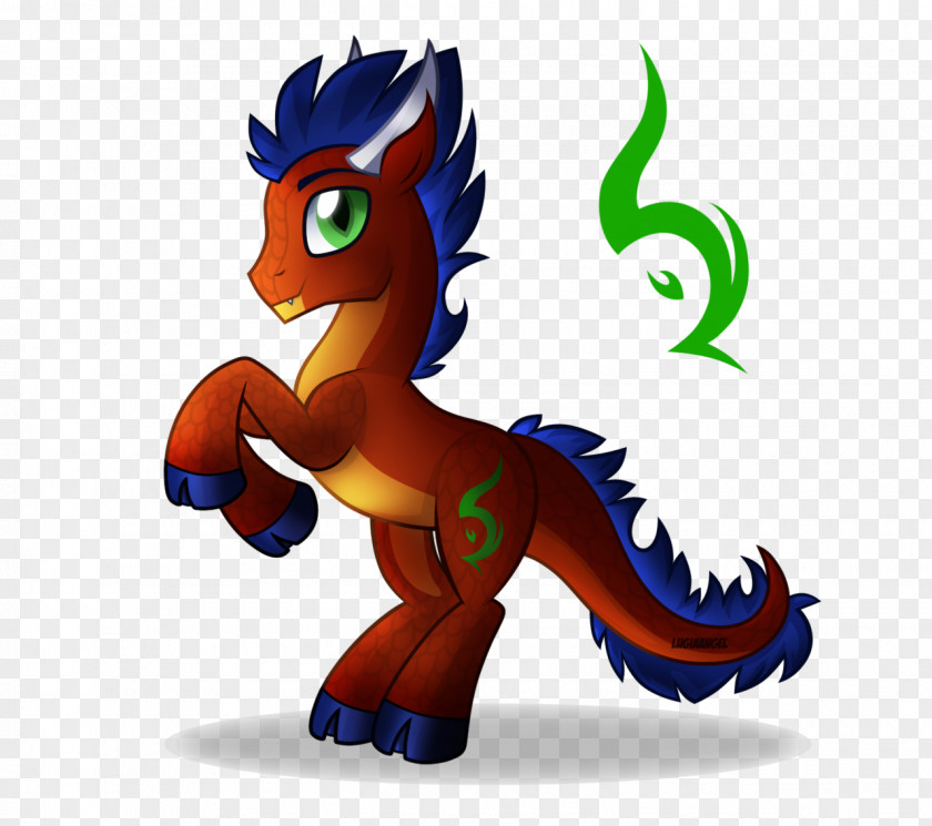 Dragon Pony Horse Qilin Wu Xing PNG