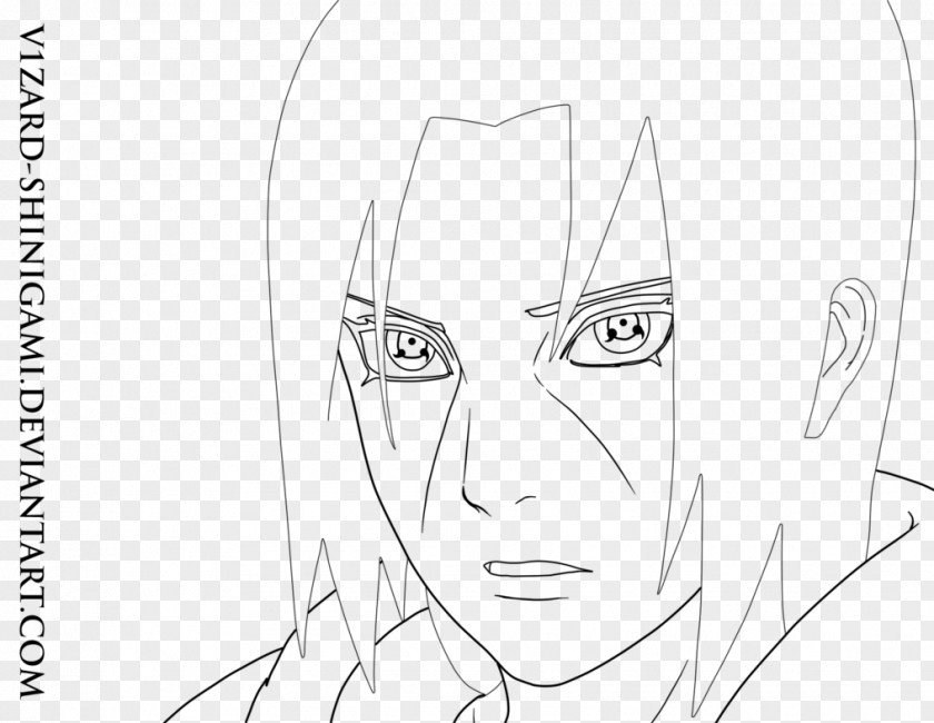 Eye Eyebrow Forehead Line Art Sketch PNG