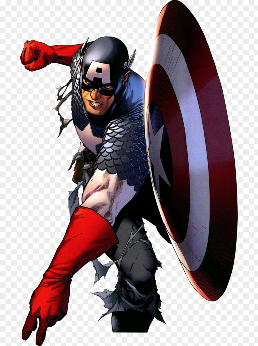 Fight Captain America Superhero Marvel Comics Comic Book PNG