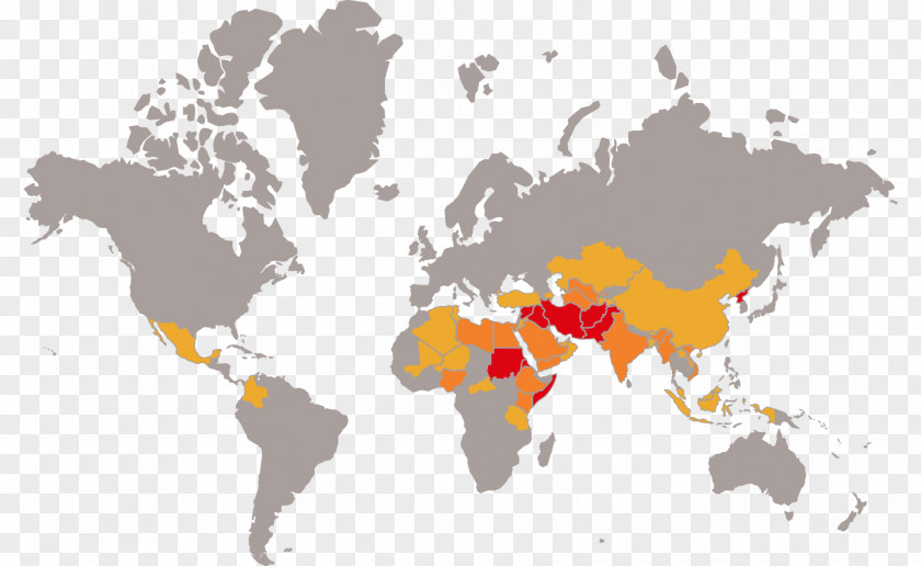 Globe World Map PNG