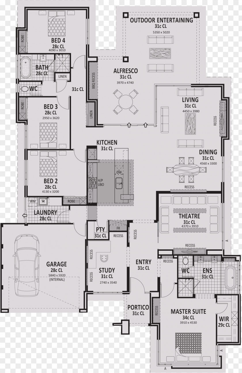 Indoor Floor Plan House Storey PNG