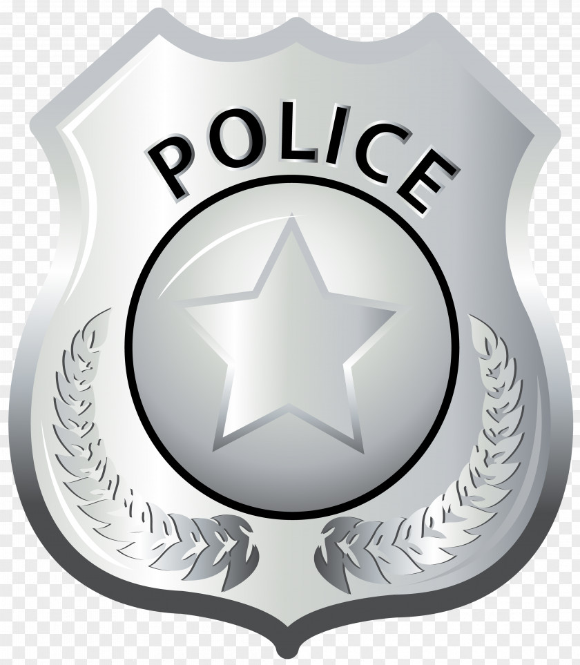 Police Badge Officer Lapel Pin Clip Art PNG