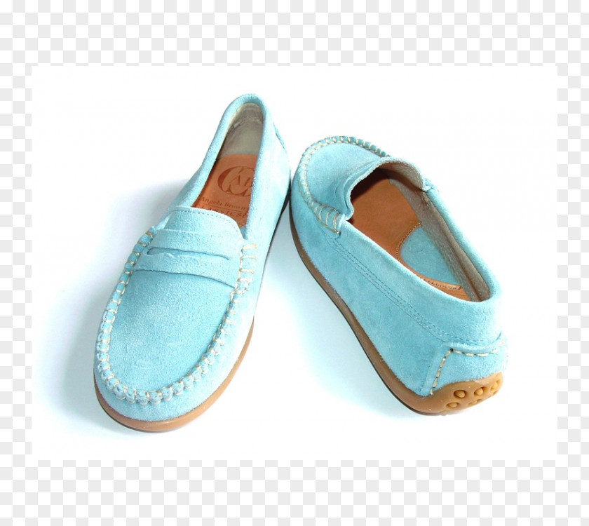 Powder Blue Slip-on Shoe PNG