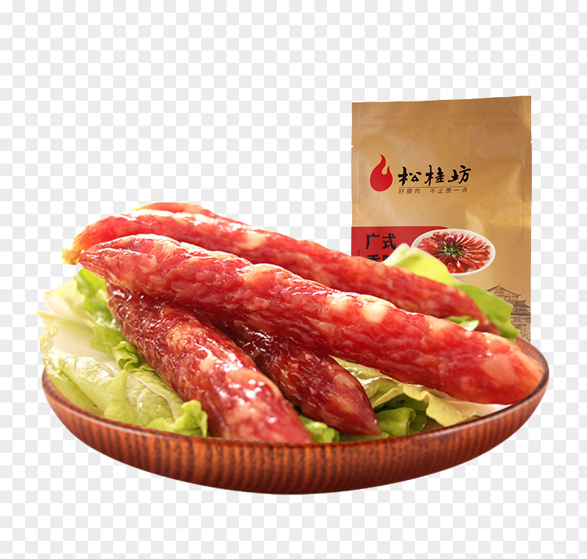Songgui Square Sausage Chinese Dim Sum Bacon Cantonese Cuisine PNG