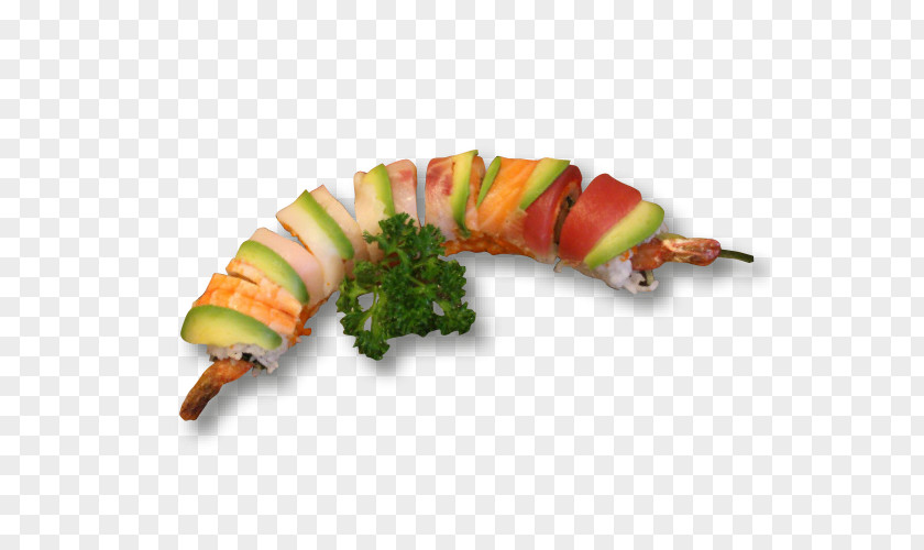 Crab Roe Skewer Vegetable Garnish Animal Source Foods PNG