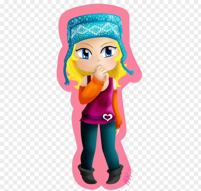 Doll Figurine Pink M Character Clip Art PNG