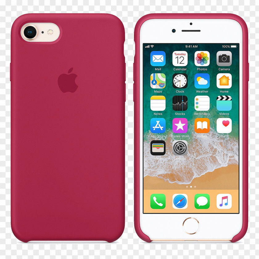 Iphone IPhone 8 Plus Apple Product Red Mobile Phone Accessories PNG