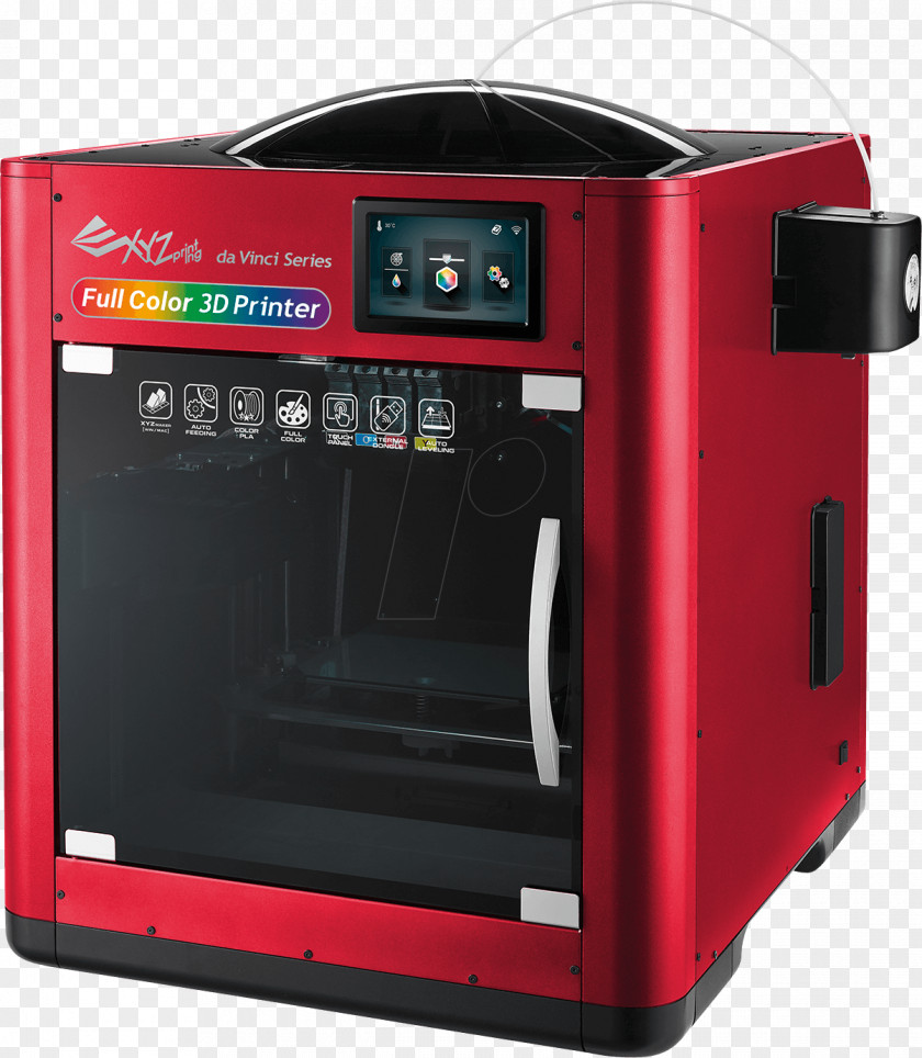 Printer 3D Printing XYZprinting Da Vinci Color Printers 3FC1XXEU01B Colour PNG