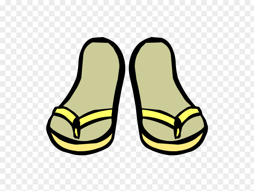 Sandal Slipper Club Penguin Flip-flops Clip Art PNG
