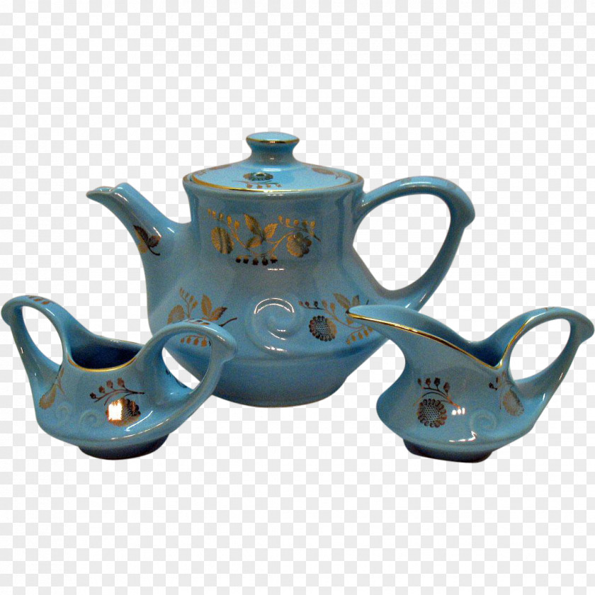 Tea Teapot Tableware Kettle 1930s PNG