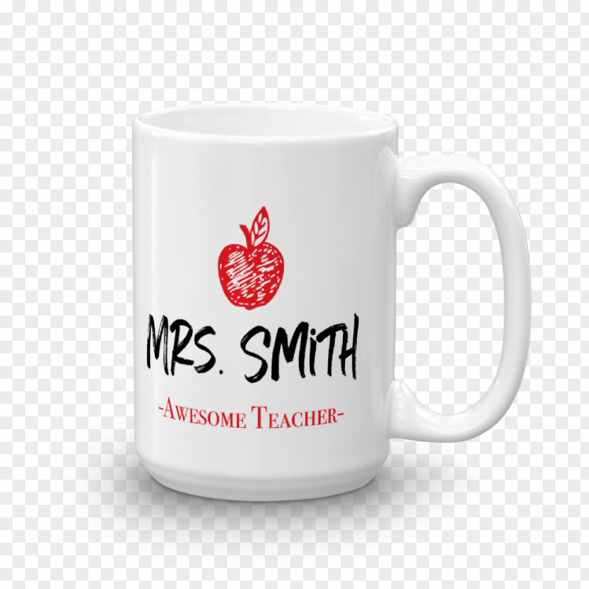 Teacher Apple Coffee Cup Mug Drink Teacup PNG