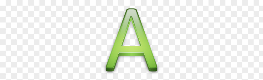 Triangle Letter Font PNG