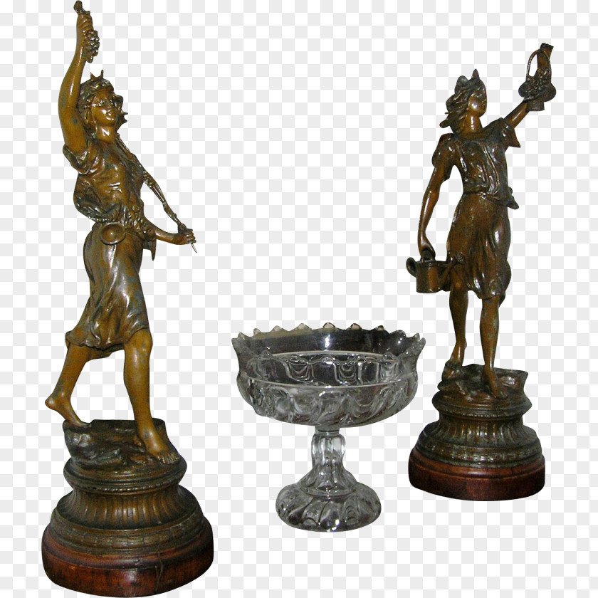 Bronze Sculpture Classical 01504 PNG