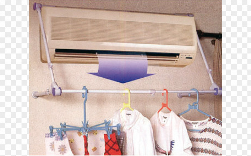 Clothing Rack Clothes Dryer Horse Air Conditioner Line Hanger PNG