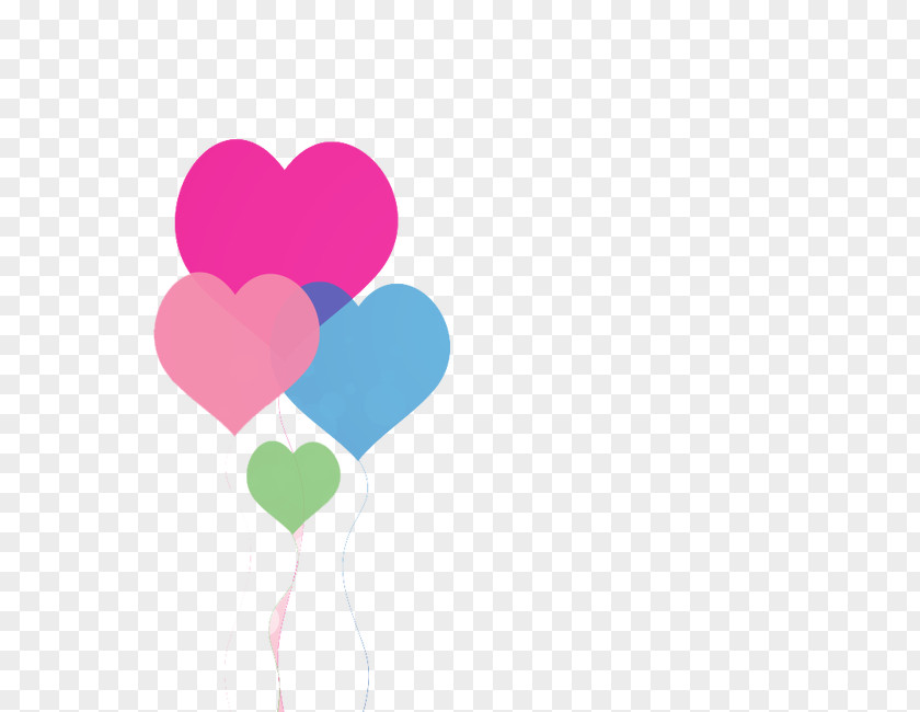 Heart-shaped Balloons Vector Heart Love Valentines Day Illustration PNG
