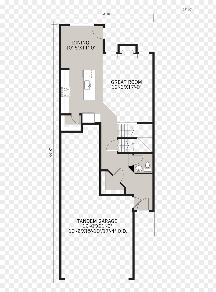 House Floor Plan Cardel Homes Calgary Garage PNG
