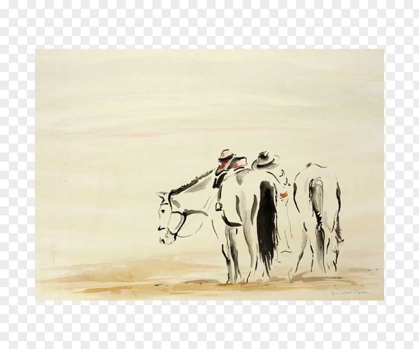 Painting Cattle Watercolor Camel PNG