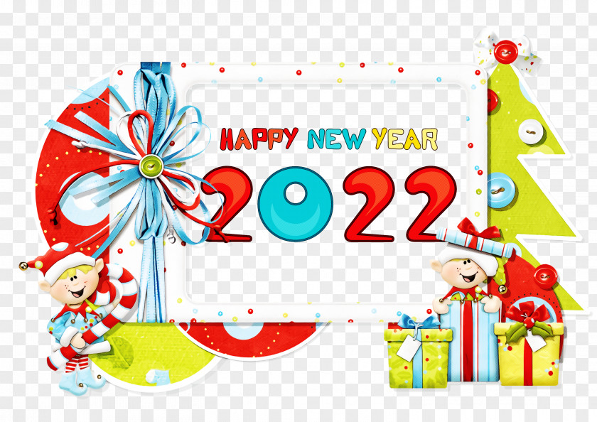 2022 Happy New Year PNG