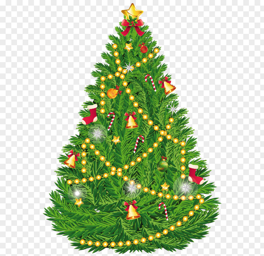 Abstract Christmas Tree Light Effect Gift Clip Art PNG